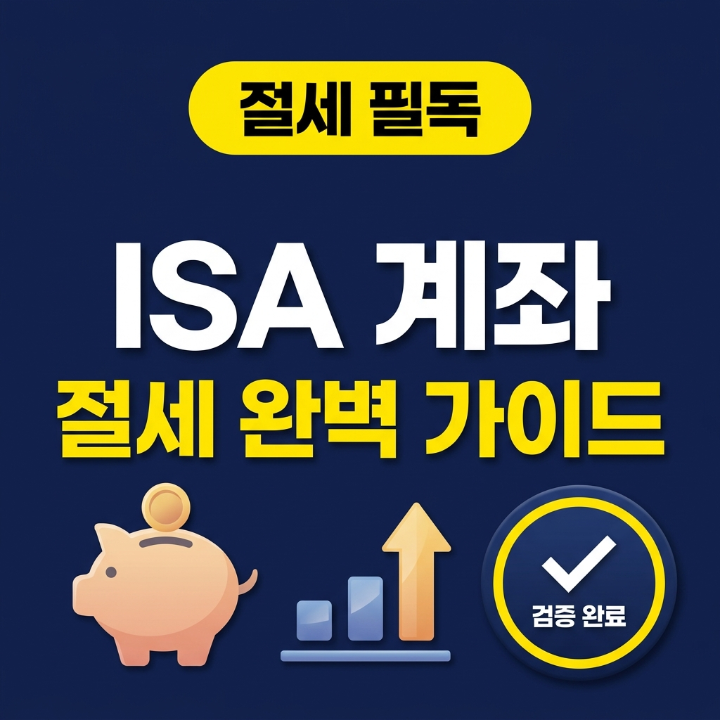 ISA 계좌 절세 혜택을 소개하는 이미지
