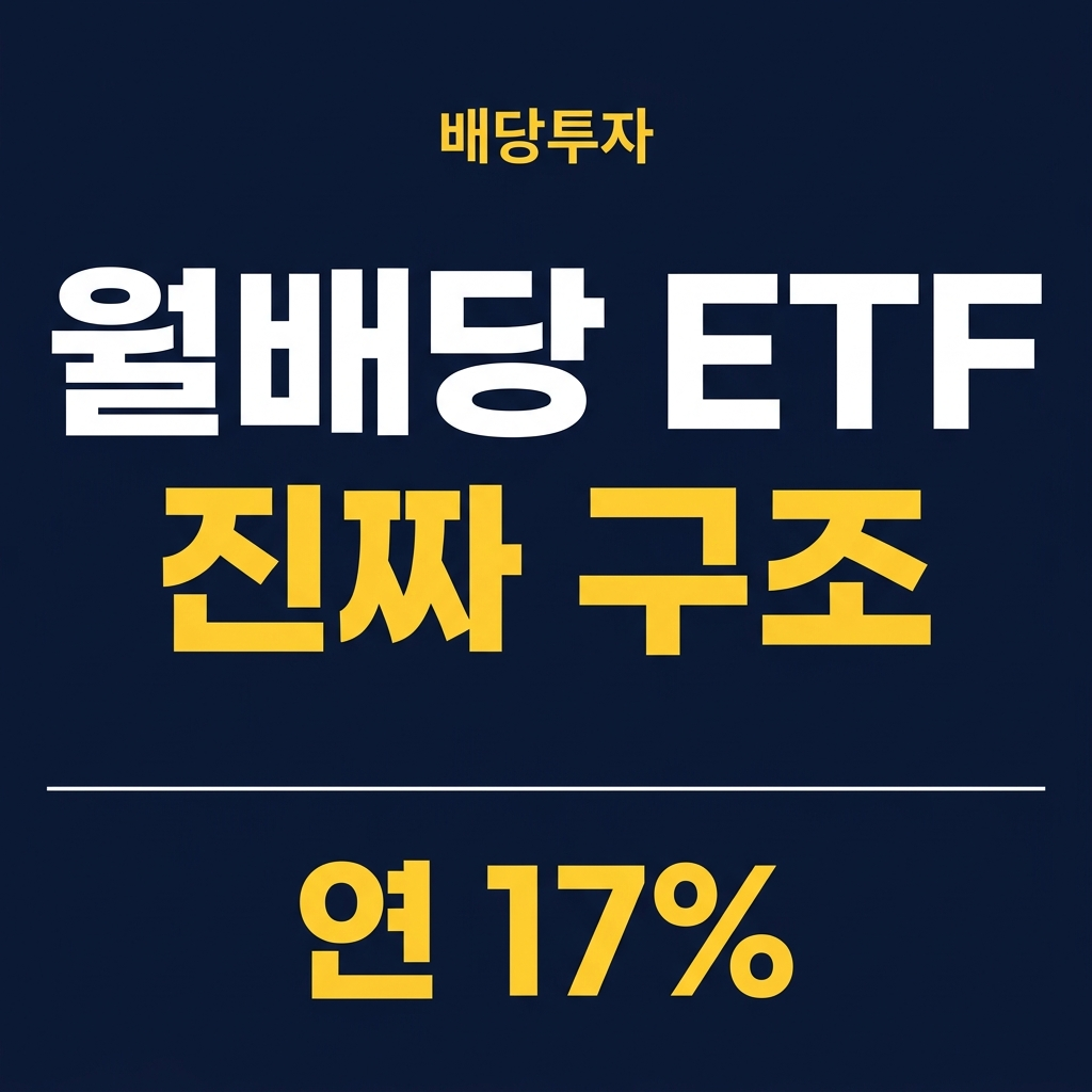 스마트폰에 배당금 입금 알림이 뜬 모습을 표현한 월배당 ETF 이미지