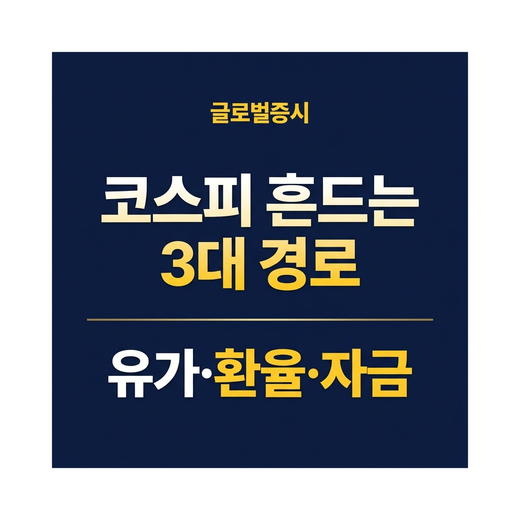 코스피 흔드는 3대 경로