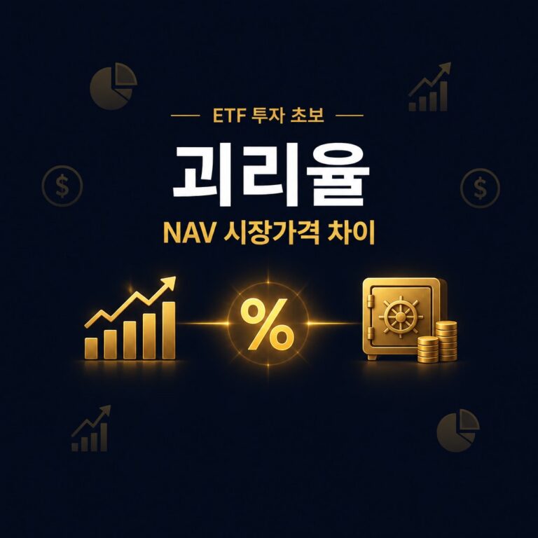ETF 괴리율 뜻부터 투자 전략까지 – 시장가격·NAV 차이 완벽 가이드